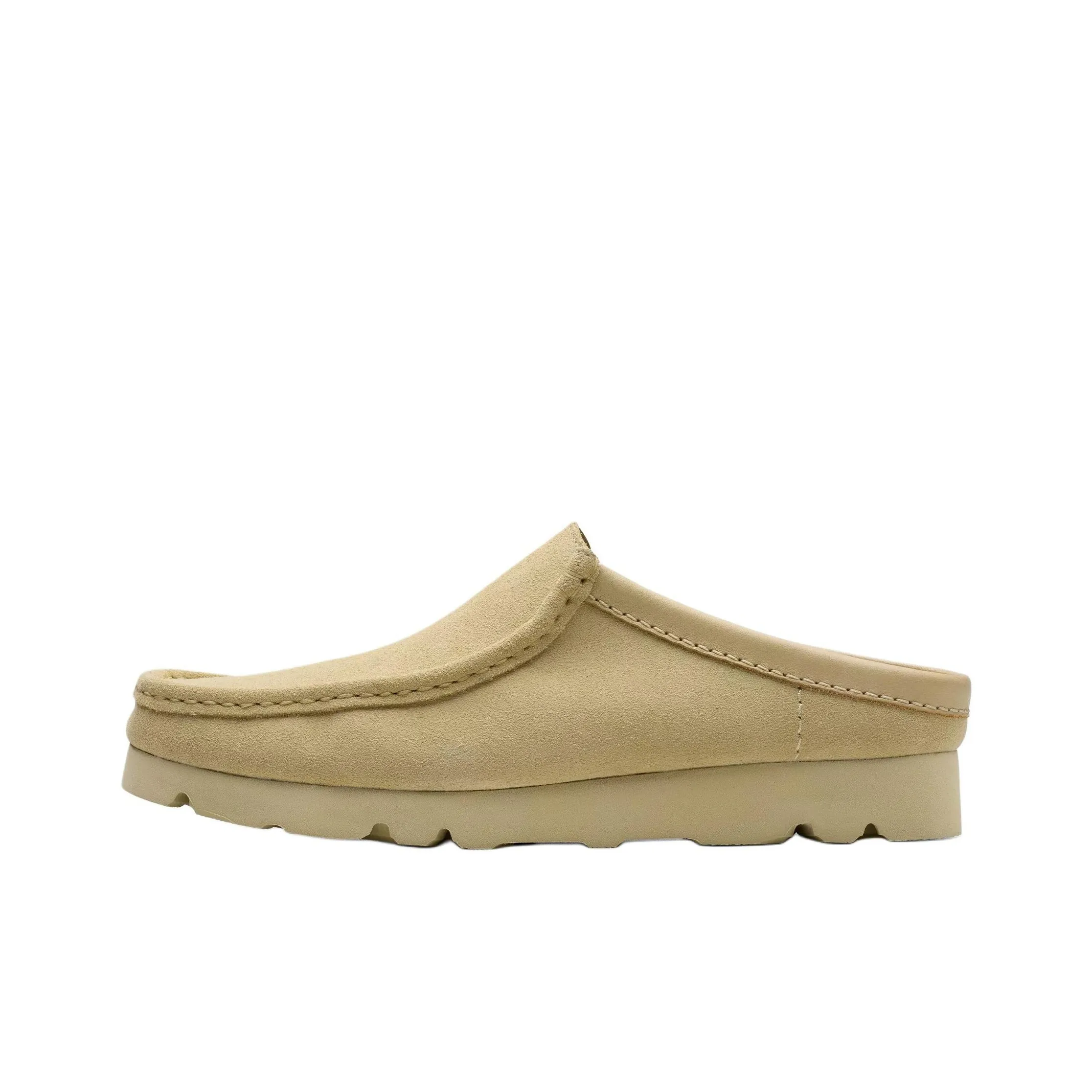 Clarks Wallabee Slip on Clogs