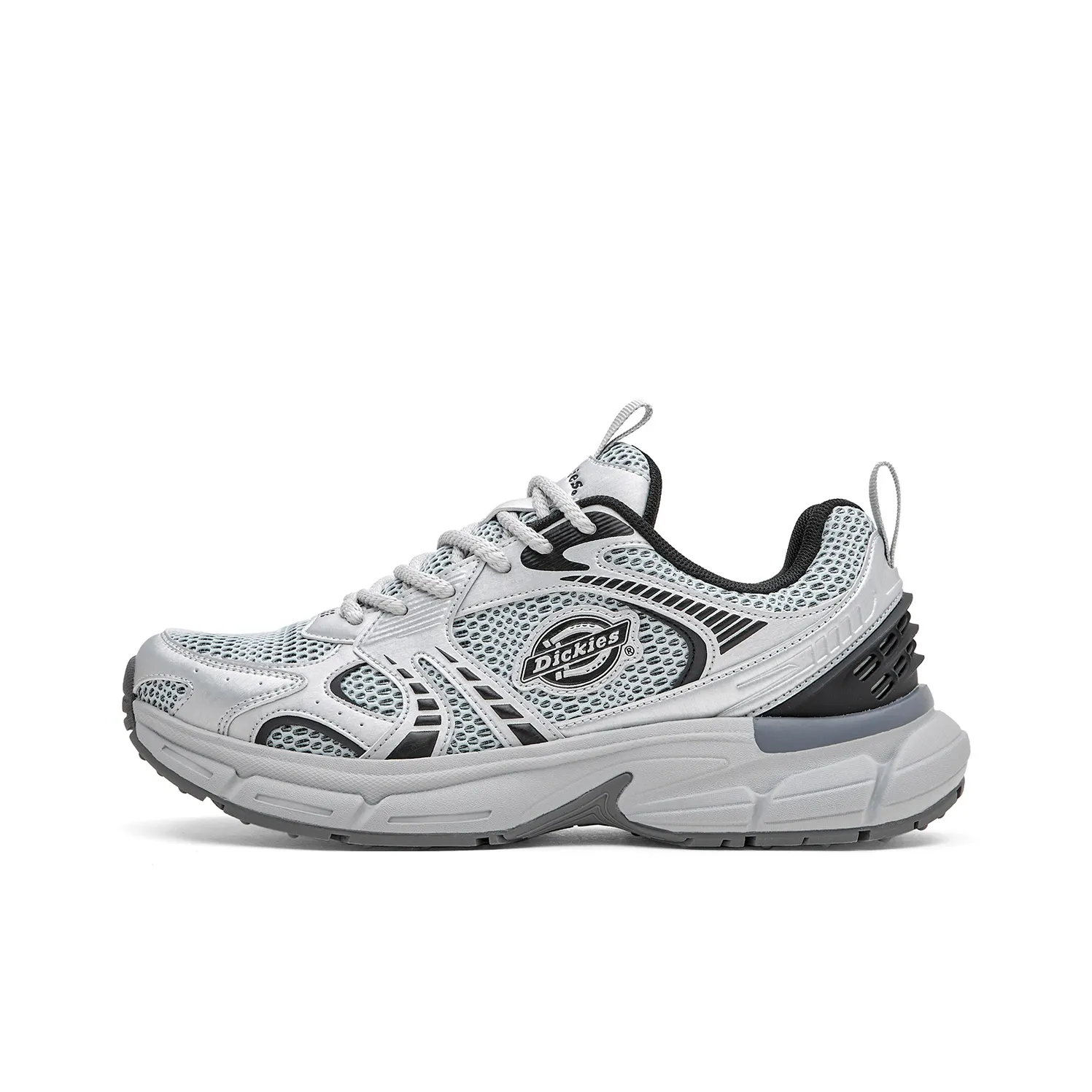 Dickies Low-Top Chunky Sneakers Men's Silver Gray