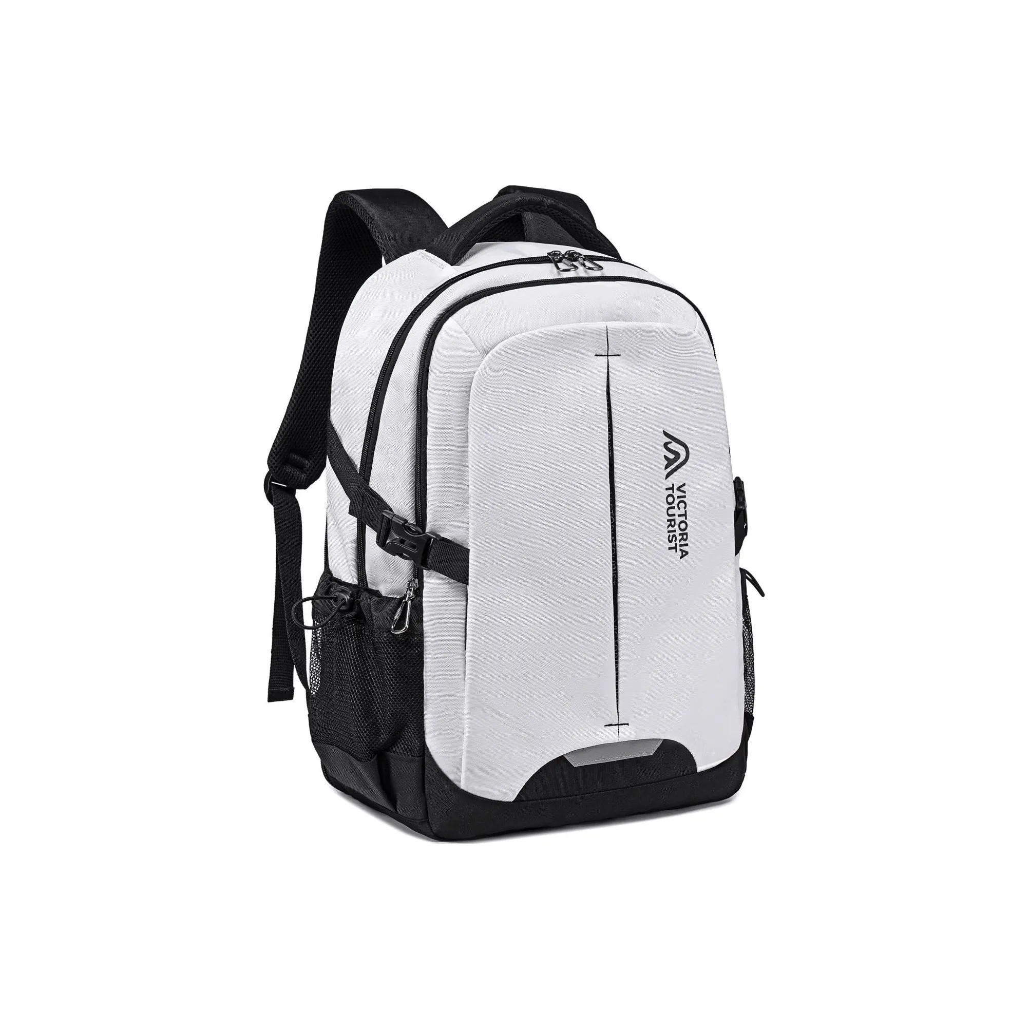 Victorian Traveler Nylon Backpack Regular Unisex White
