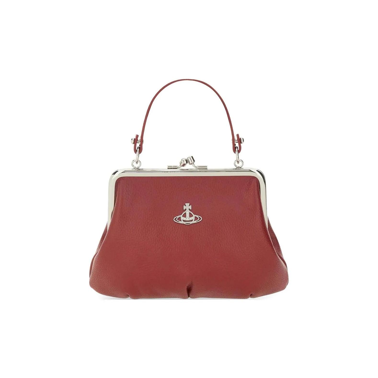 Vivienne Westwood PU (полиуретан) клатч женский красный