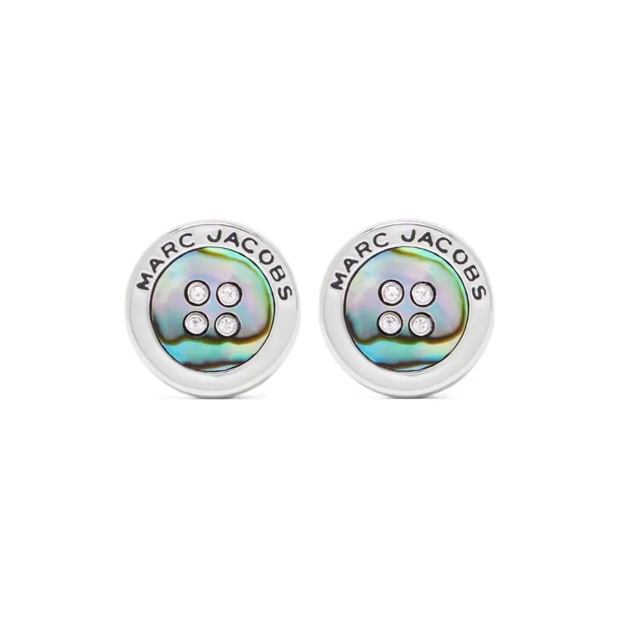 MARC JACOBS Button Earrings