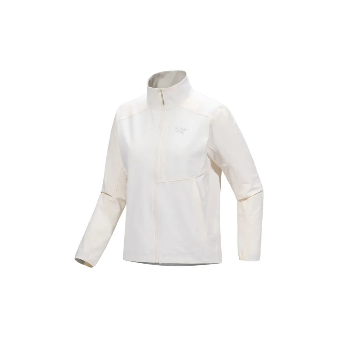 Arcteryx Gamma Series SS25 Windproof Breathable Wear Resistant Windbreaker Jacket Women's Polar White