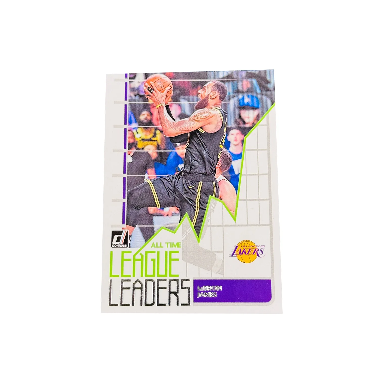 PANINI Donruss Collection, Los Angeles Lakers, LeBron James, Rookie Card, Excellent Condition Sports Cards 1 Pc