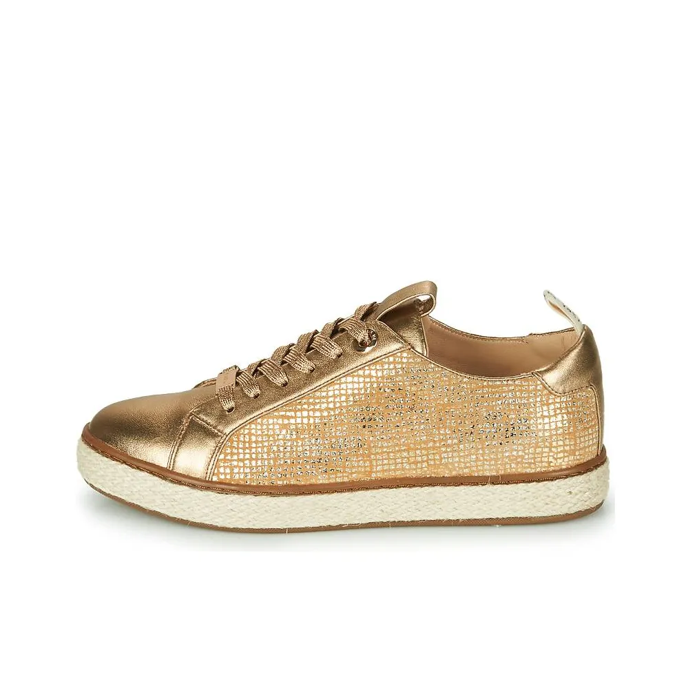 JB MARTIN Inaya Low Top Skateboard Shoes Women's Gold