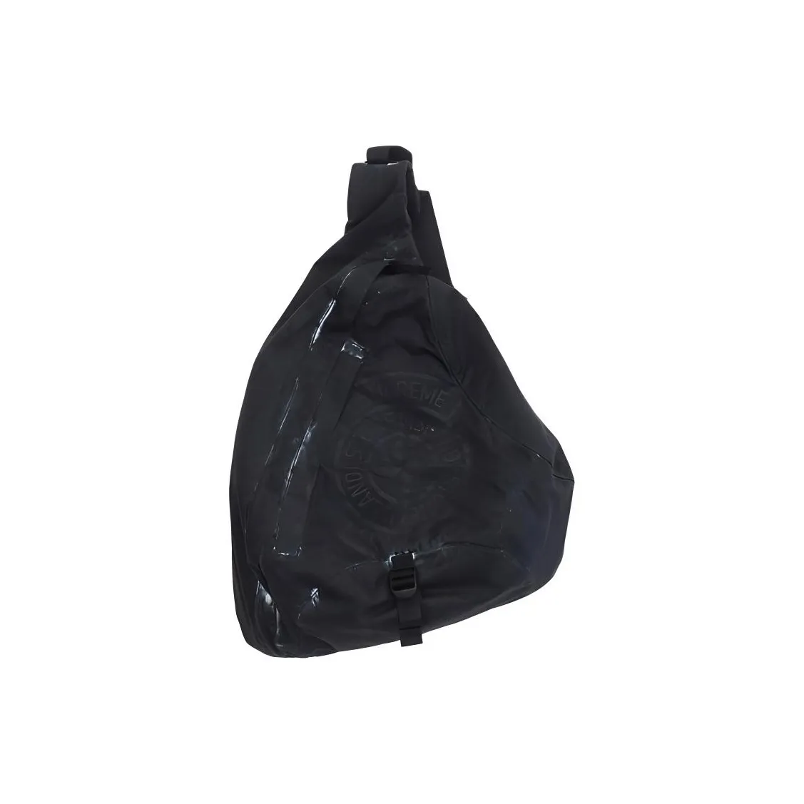 Supreme STONE ISLAND Collaboration Nylon Shoulder Bag, Crossbody Bag Regular Unisex Black/Orange/Green