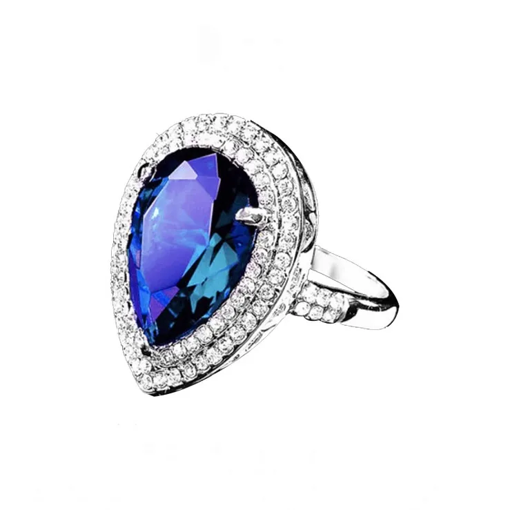 Buy for $191 Gold Plated Imitation Gemstone Rings Women's