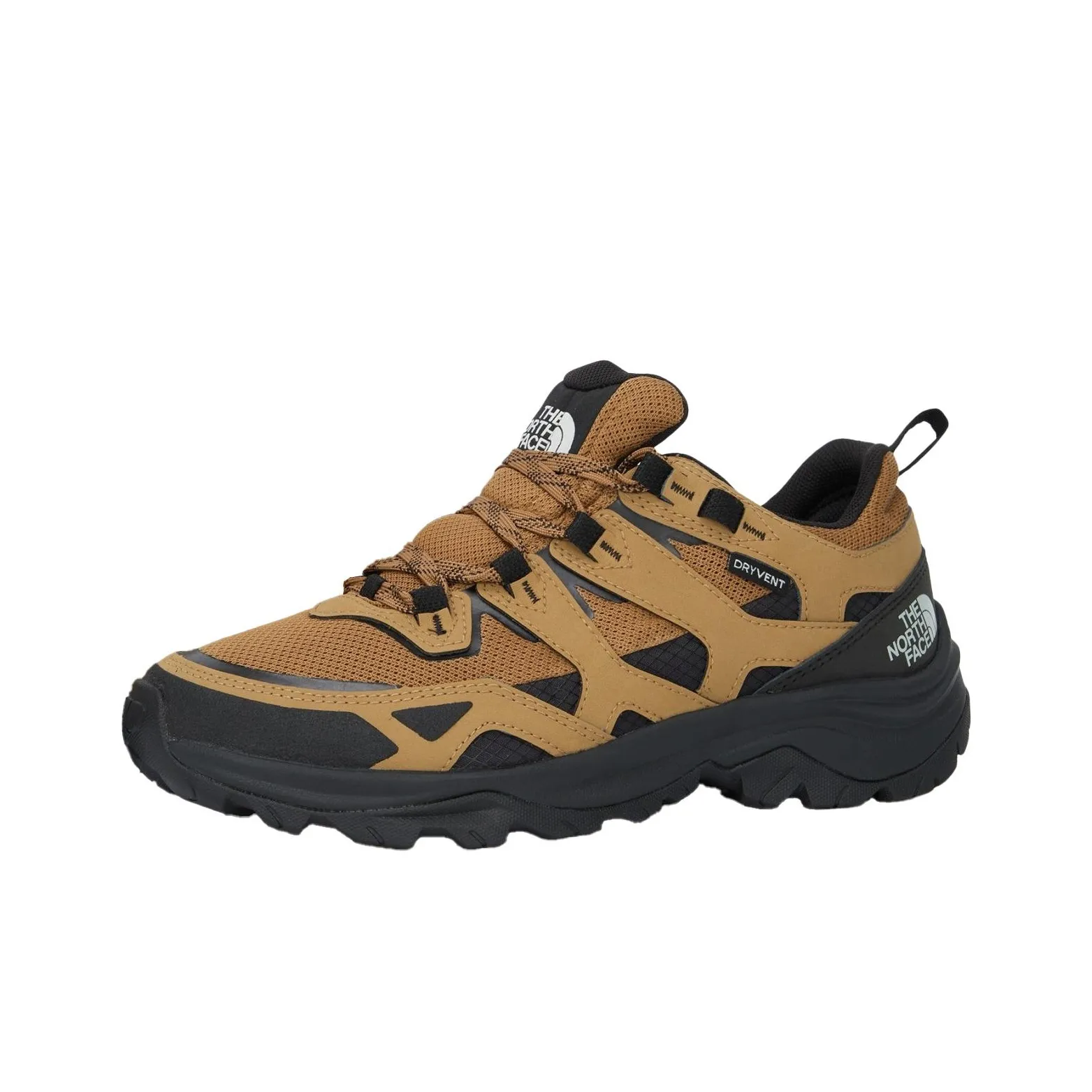 THE NORTH FACE HEDGEHOG 3 Anti-Slip Wear-Resistant Low-Top Hiking Shoes Men's Yellow