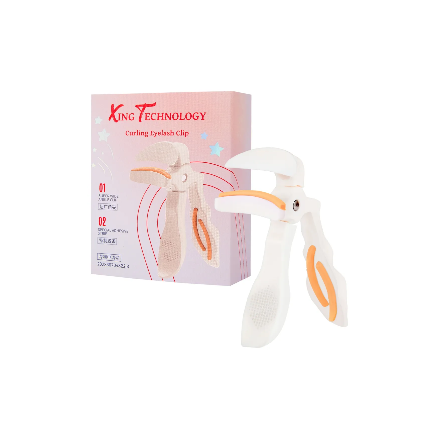 KEQI Звезда Технология Щипцы для ресниц Формирование Длинный Долговечный