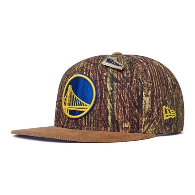 Nba Golden State Warriors New Era Victory Grove Forest Sneaker Pin 9Fifty Snapback Hat