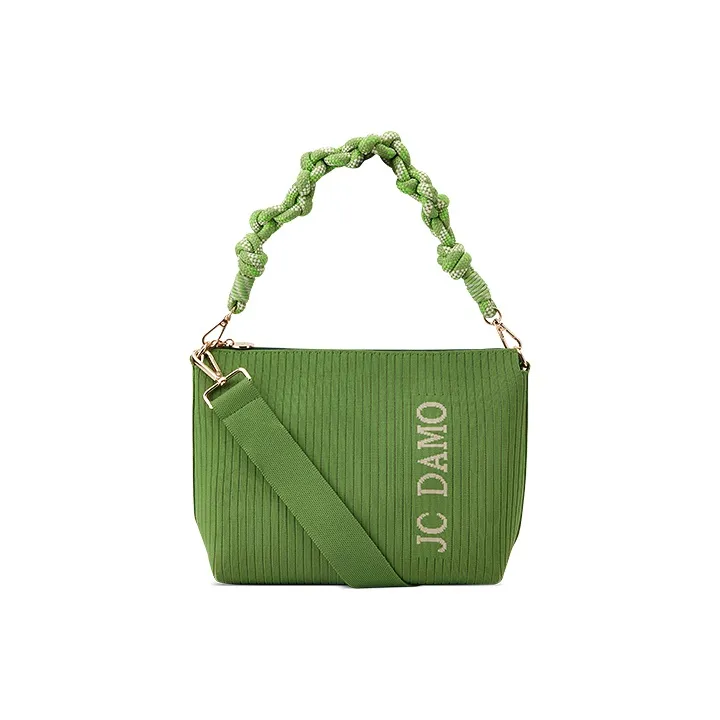 JC DAMO Экологичная Пряжа Сумка на плечо Женская Многоцветная