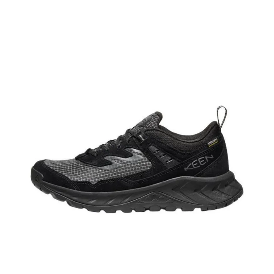 KEEN HIGHTRAIL EXP WP Anti Slip Wear Resistant Low Top Hiking Shoes Women's Black