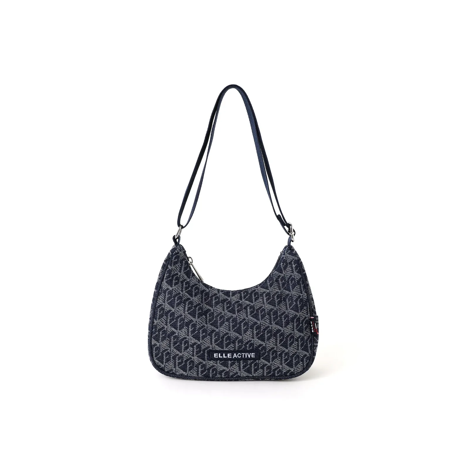 logo zipped shoulder bag Braun
