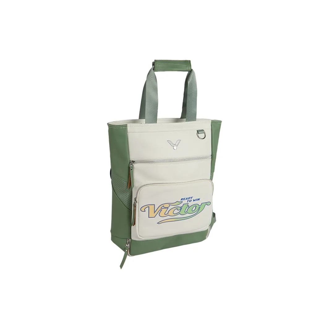 Victor Синтетическая кожа с ПУ (полиуретан) Carry Рюкзак Стандартный Унисекс Белый Базилик Зеленый