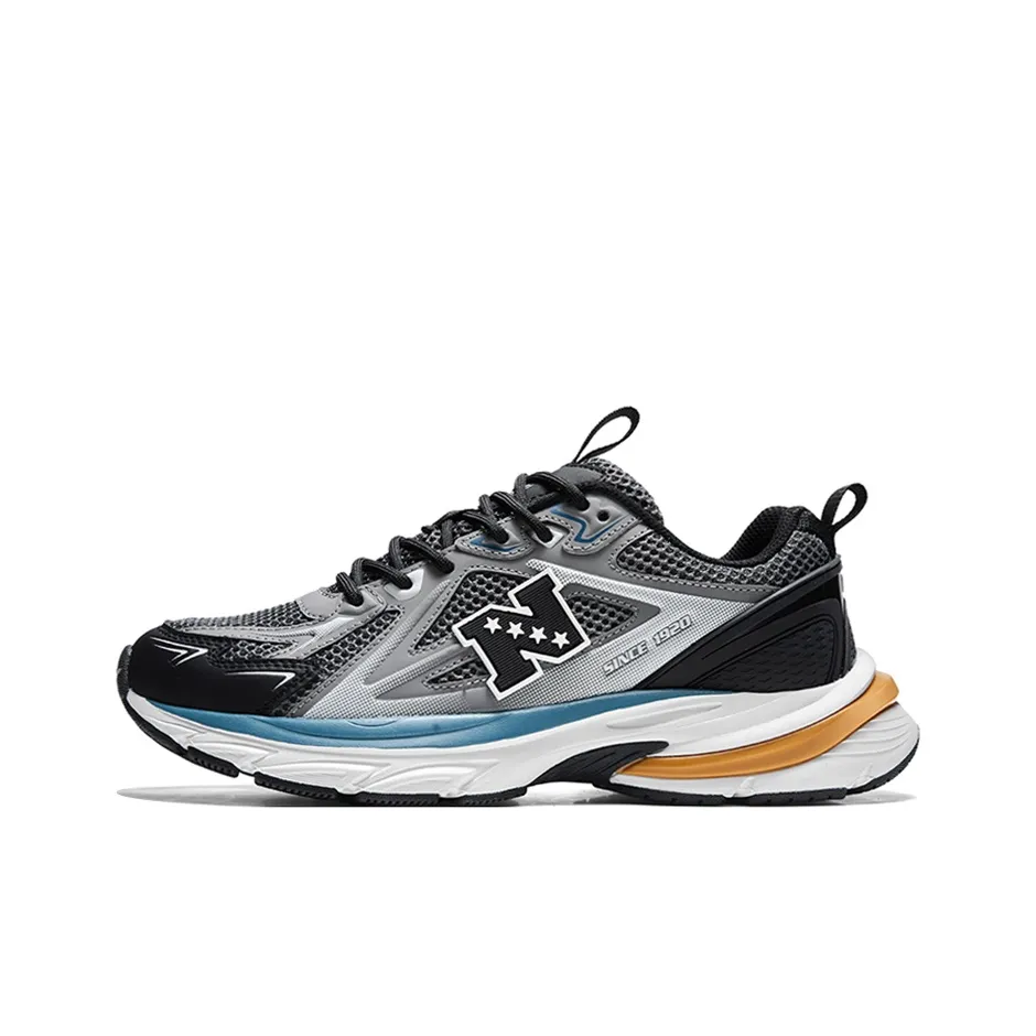 NFL Runner Low Топ Повседневный Городской Коммутирование Беговые кроссовки Унисекс Черный