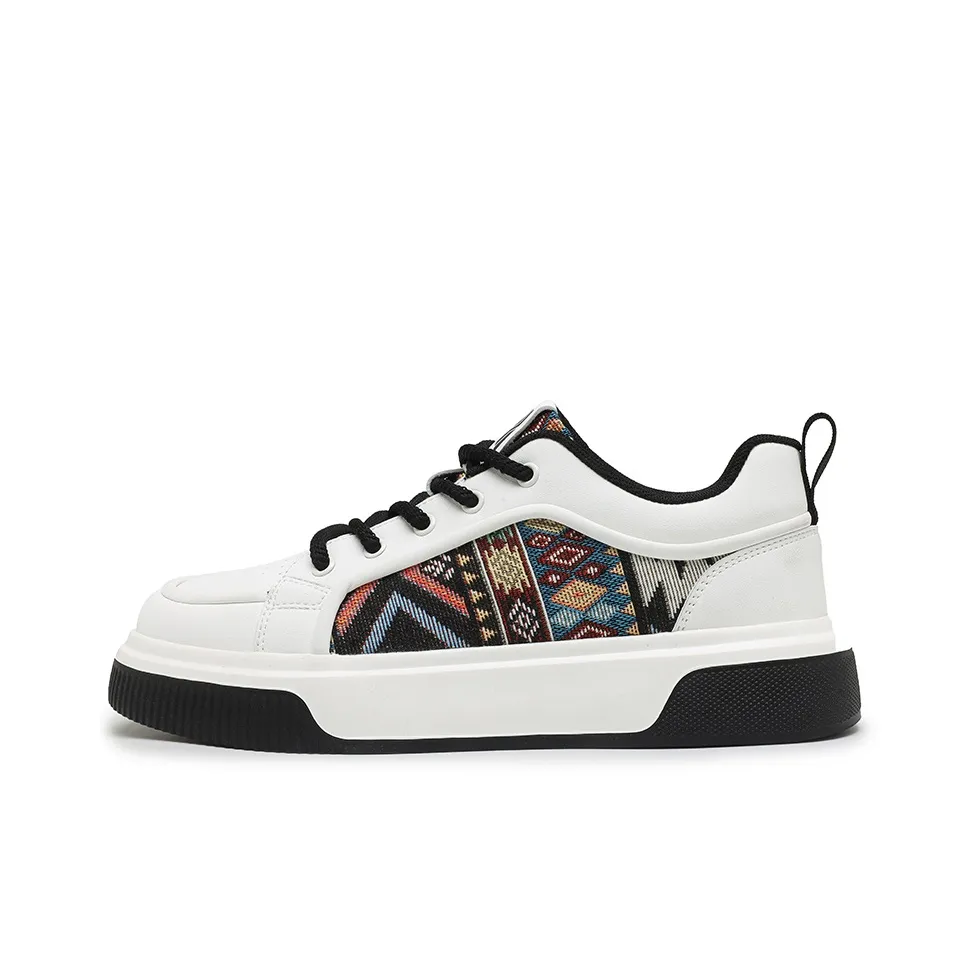 ENRICO COVERI Coverage Thermal Slip Resistant Cushioning Abrasion Resistant Low Top Skateboard Shoes Men's