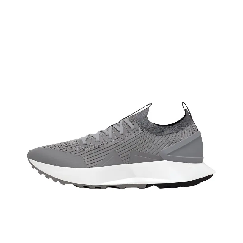Allbirds Abrasion Resistant Low Top Running Shoes Men's Medium Gray