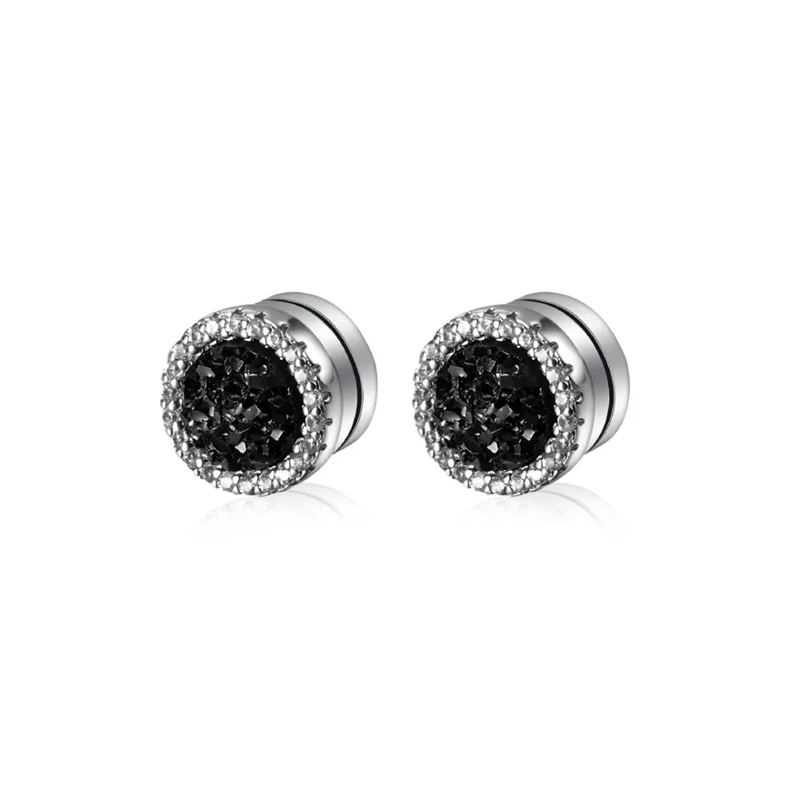 KMONADO Copper Stud Earrings Men's