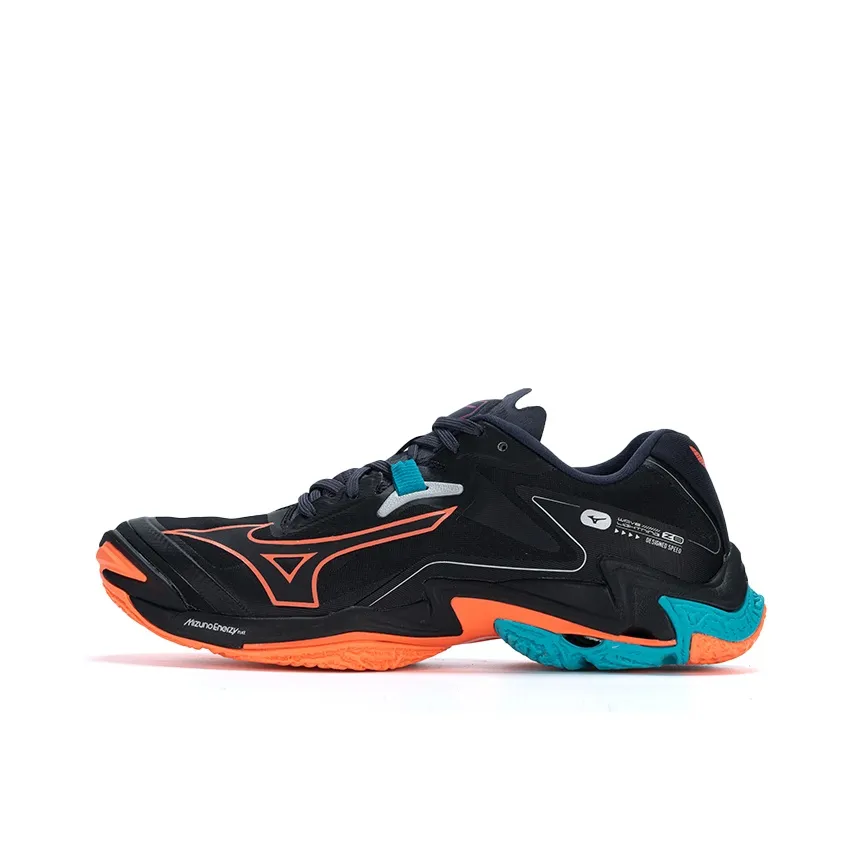 Mizuno Wave Lightning Z8 'Black Neon Flame'