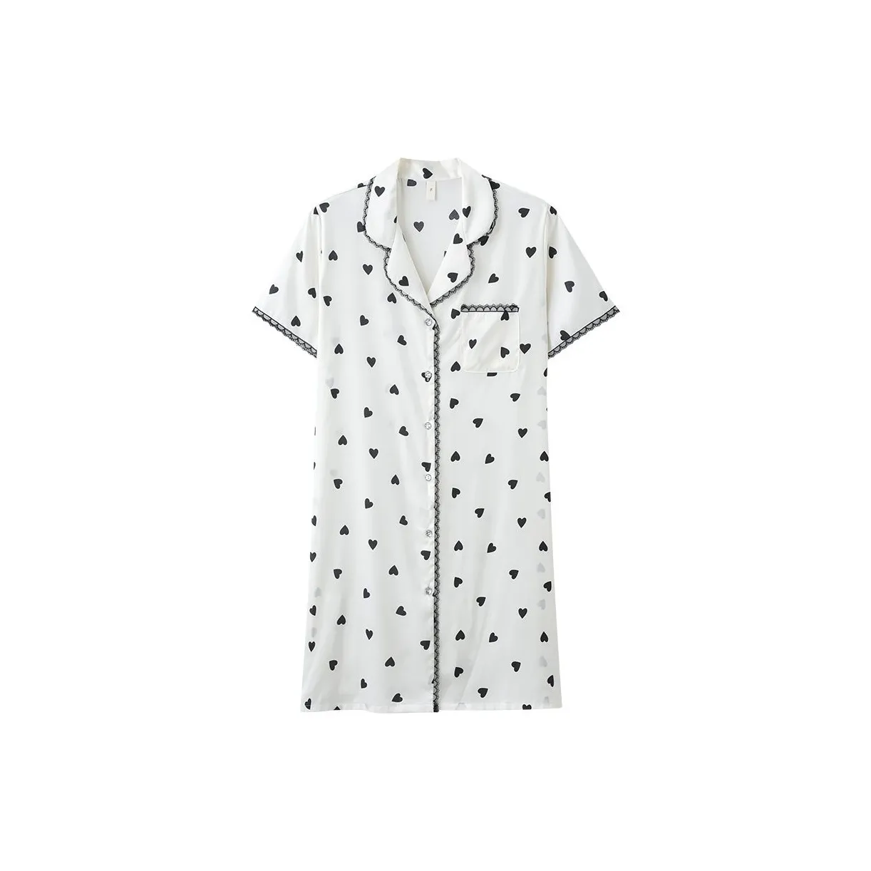 DanceBees Nightgown Women's White