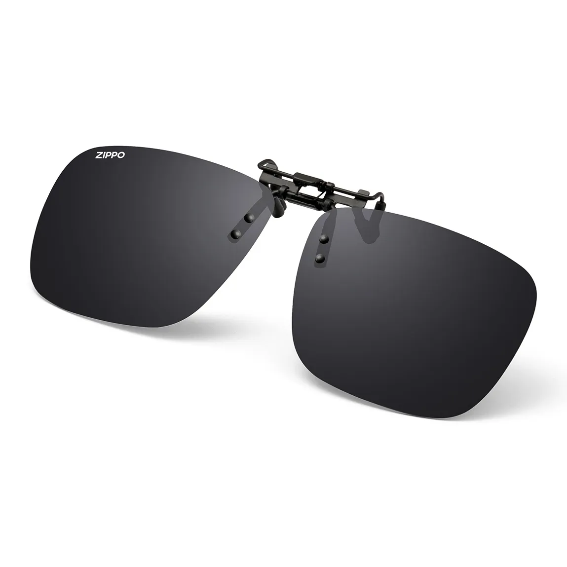 ZIPPO Квадратные солнцезащитные очки с нижней заколкой и линзами On унисекс