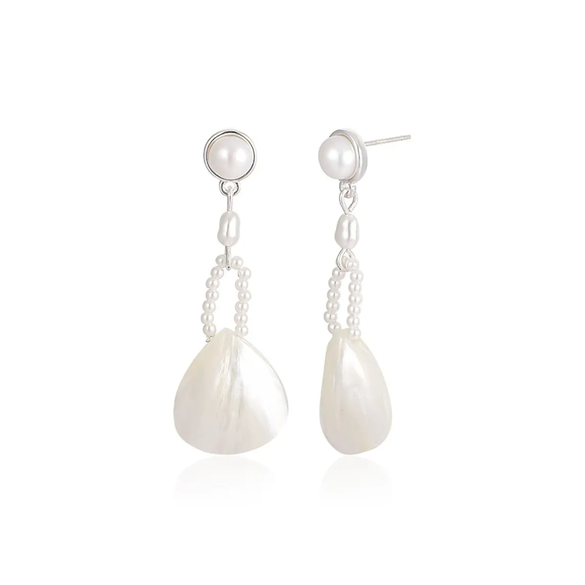 Flower Note Серьги из сплава Женские