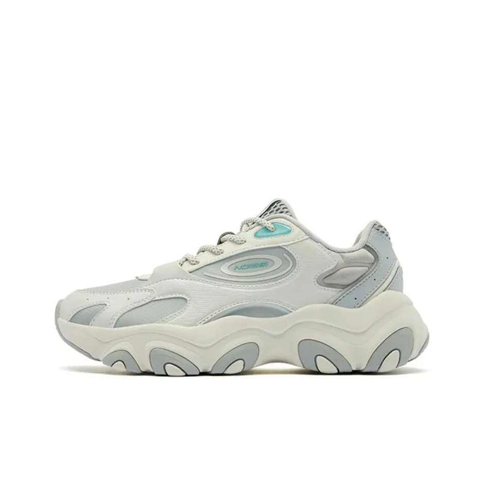 QIAODAN Эльф Мурмур Амортизация Износостойкий Низкий Топ Casual Женский Серый