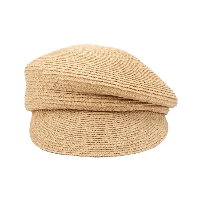 MUSTKOO Соломенная плетеная берета для женщин
