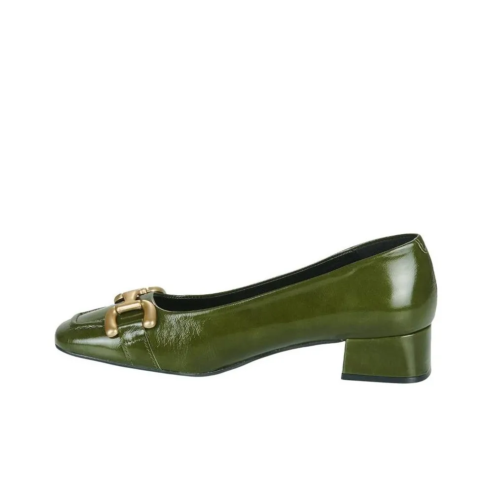 JB MARTIN VICKIE Block Heel High Heels 4cm Women's Green