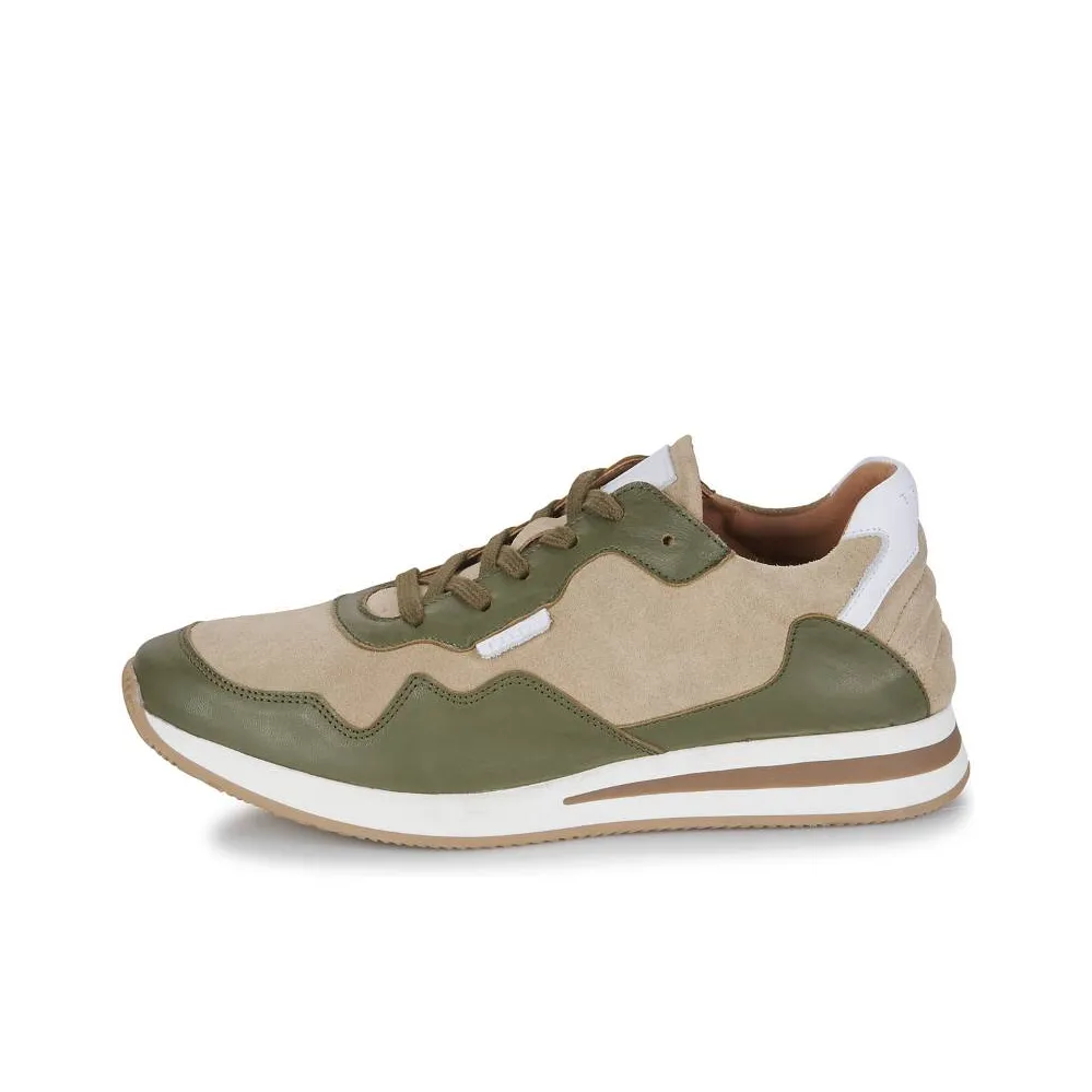 PELLET Senna Low-Top Casual Shoes Men's Green Umber