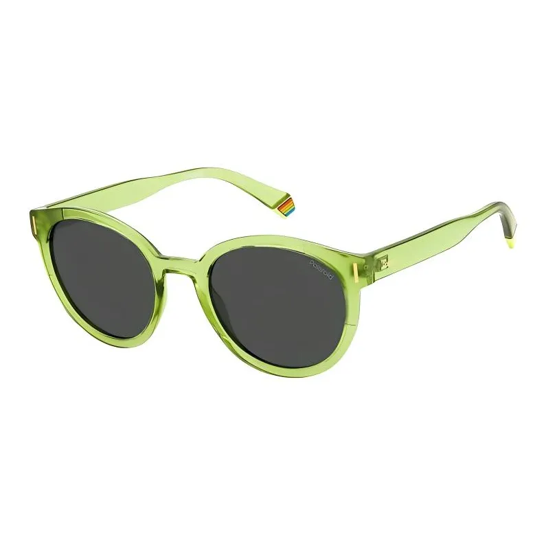 Polaroid Plastic Round cat-eye Sunglasses Women's Green