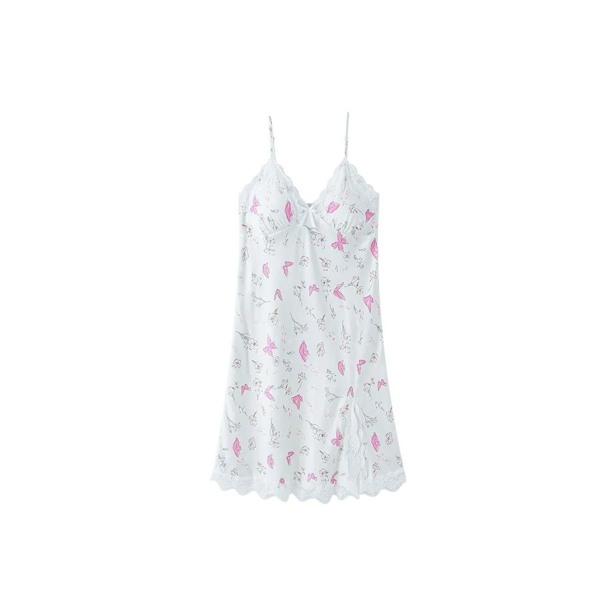DanceBees Nightgown Women's White