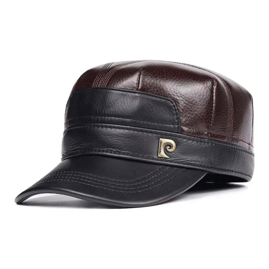 PIERRE CARDIN Кепки из коровьей кожи Мужские