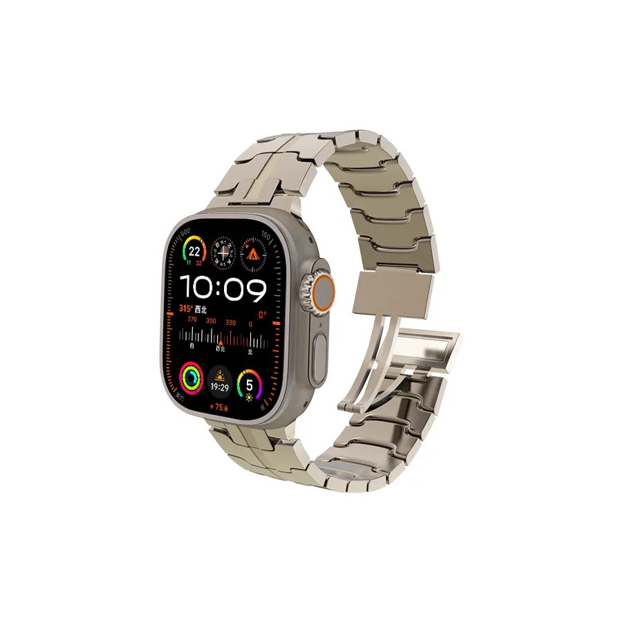 QIAOMISHI Strap Apple Compatibility Alloy 189mm
