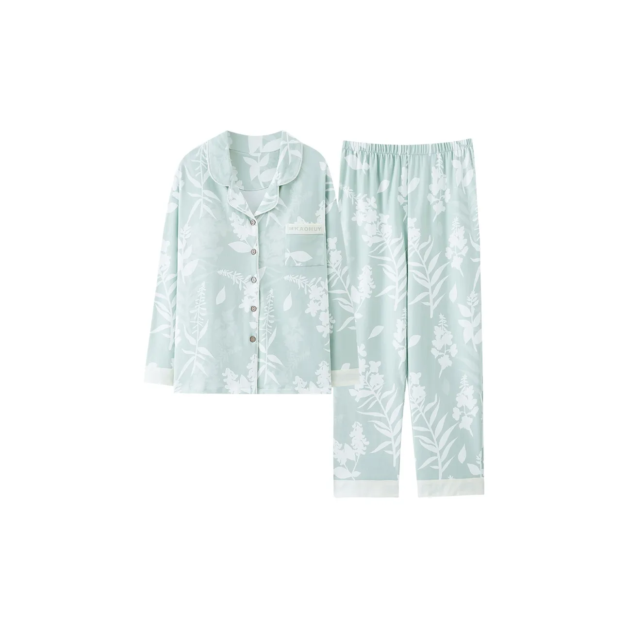 Pretty Lady Пижамный комплект женский мятно-зеленый