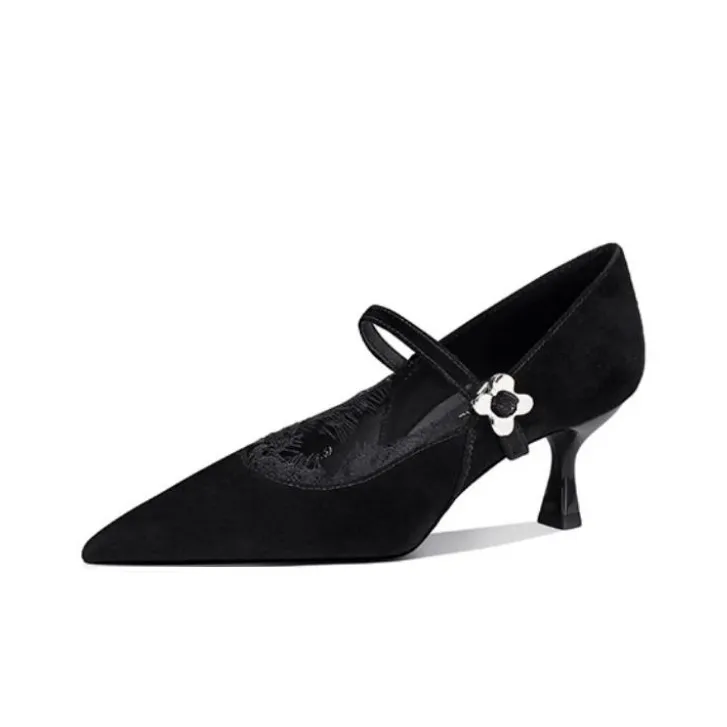 JESSICA SOPHIA Туфли Мэри Джейн с узким каблуком 5,5 см женские