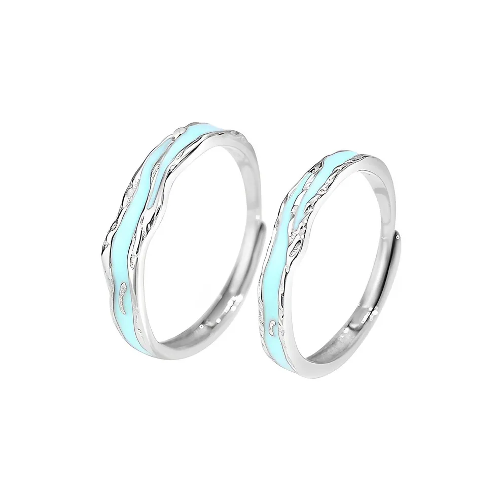 CHIC ZONE Unique Aperture Dreamy Rings Women's