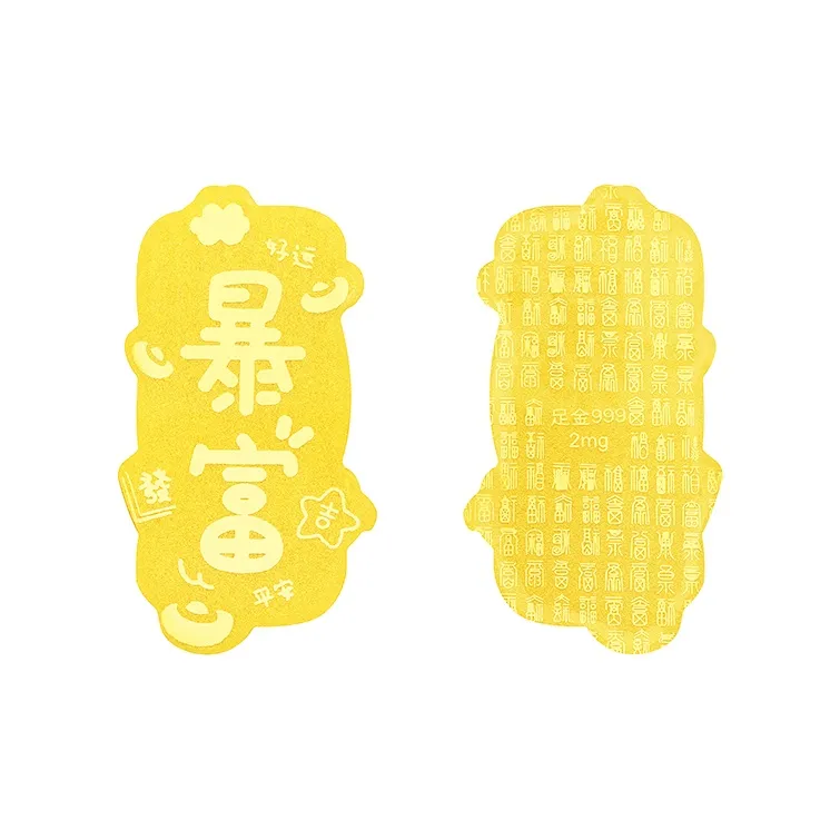 JINLIUFUJIXIANG Аксессуары с золотым покрытием Унисекс