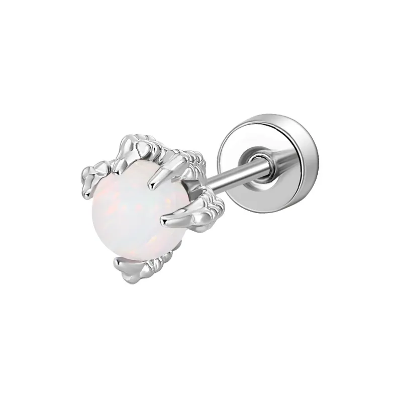 Lady Go Титановая сталь Сплав иглы Серьги-гвоздики Унисекс