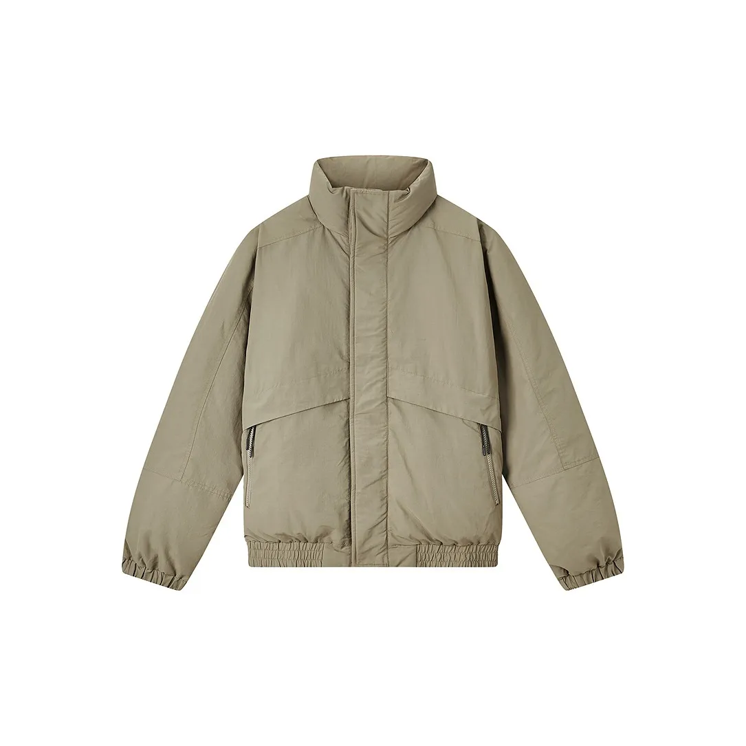 Gxg Jeans Пуховик Мужской Армейский Зеленый