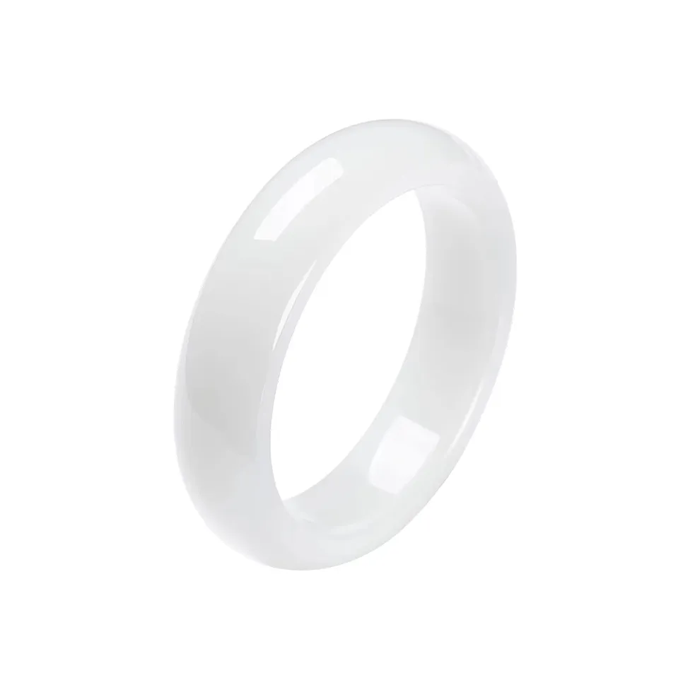 Andaozi Bangles Pale Greenish White Jade Women's