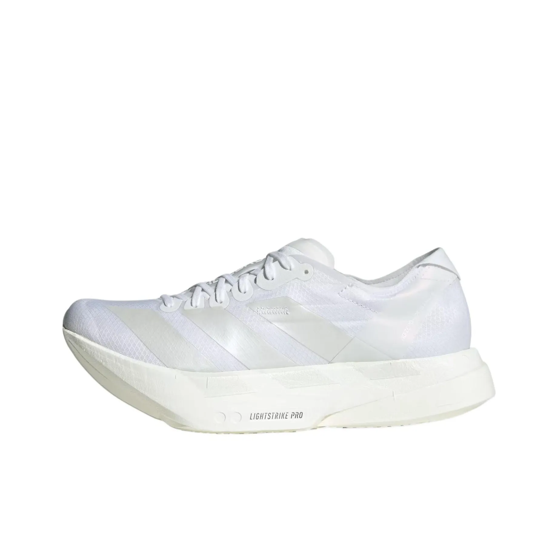 Adidas Adizero Adios Pro 4 Дышащий Низкий Топ Марафон Длинный Бег Обувь Женская Белая