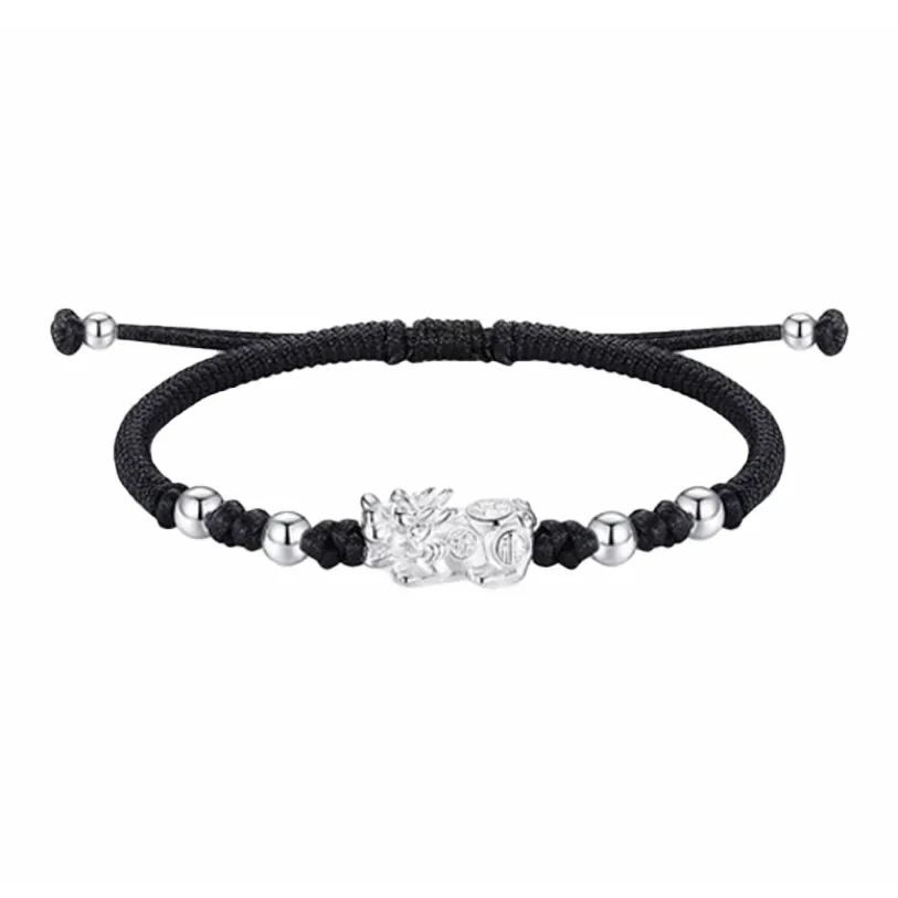 CHINA GOLD S999 Fine Silver Bracelets Men's