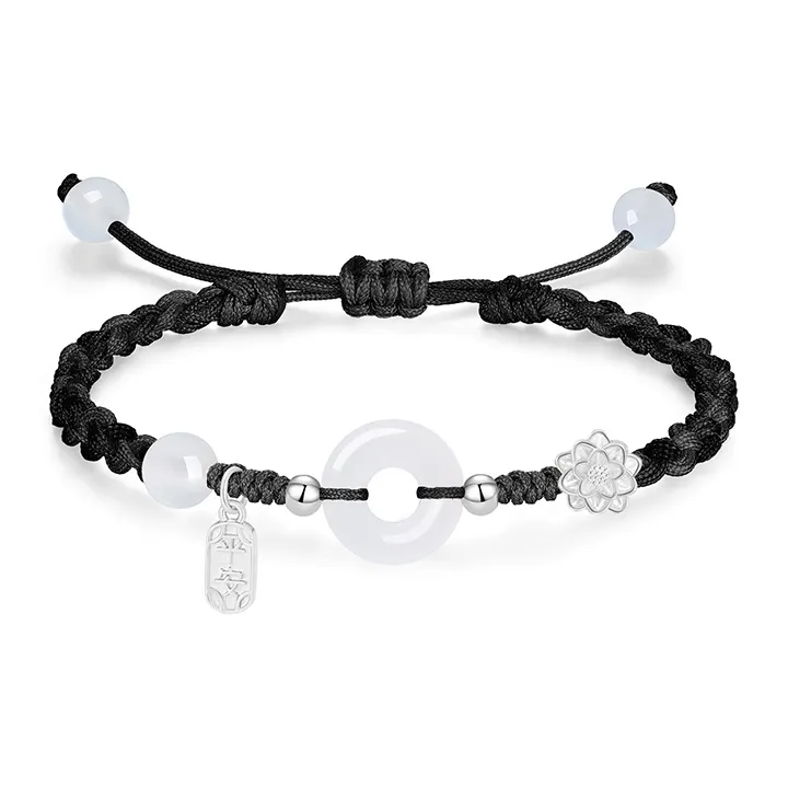 CHINA GOLD S990 Silver Bracelets Unisex
