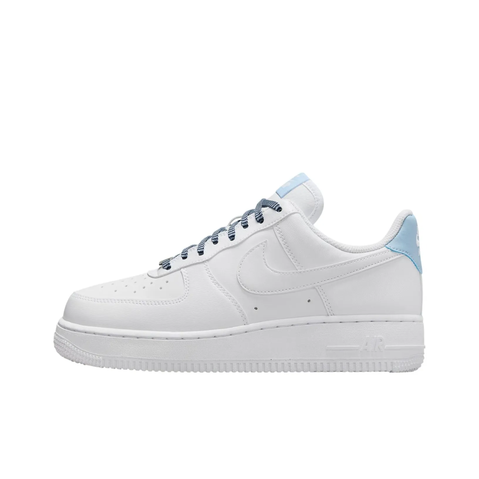 Nike Air Force 1 Low '07 White Light Armory Blue Women's