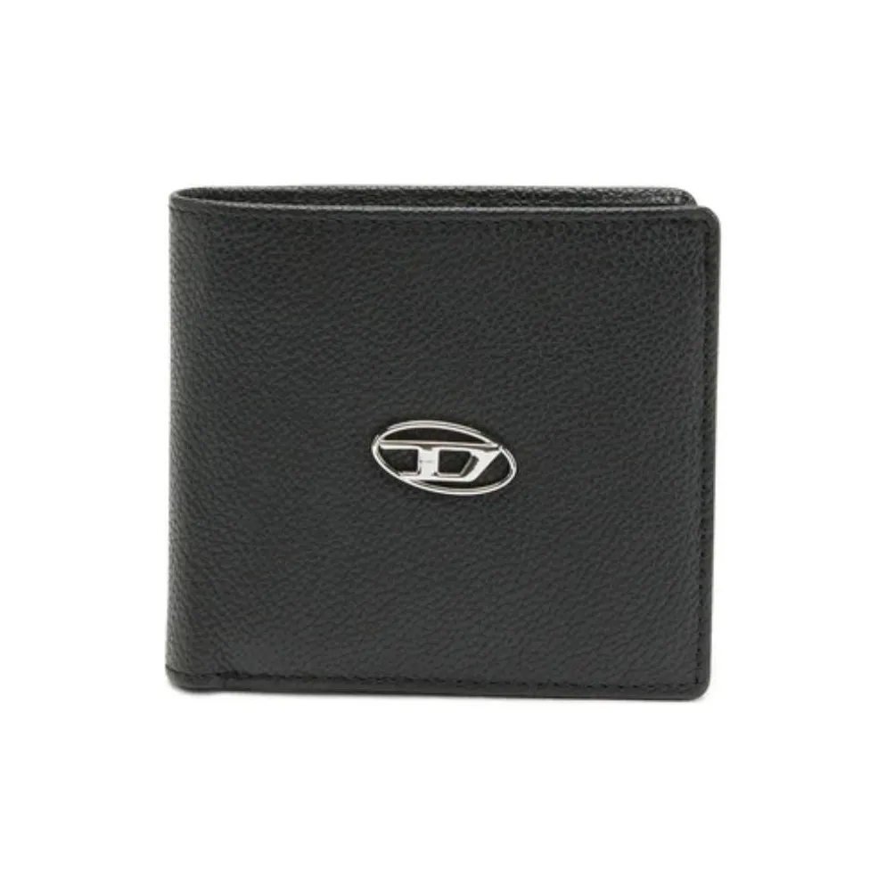 DIESEL Cow Leather Wallet Men's Black