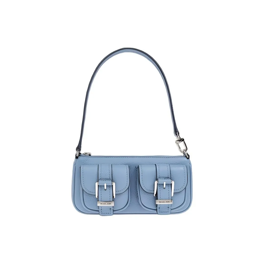 MICHAEL KORS Leather Shoulder Bag Women's Blue