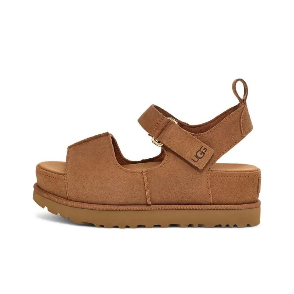 UGG Goldenstar Hi One Ремень Сандалии Женские Каштановый