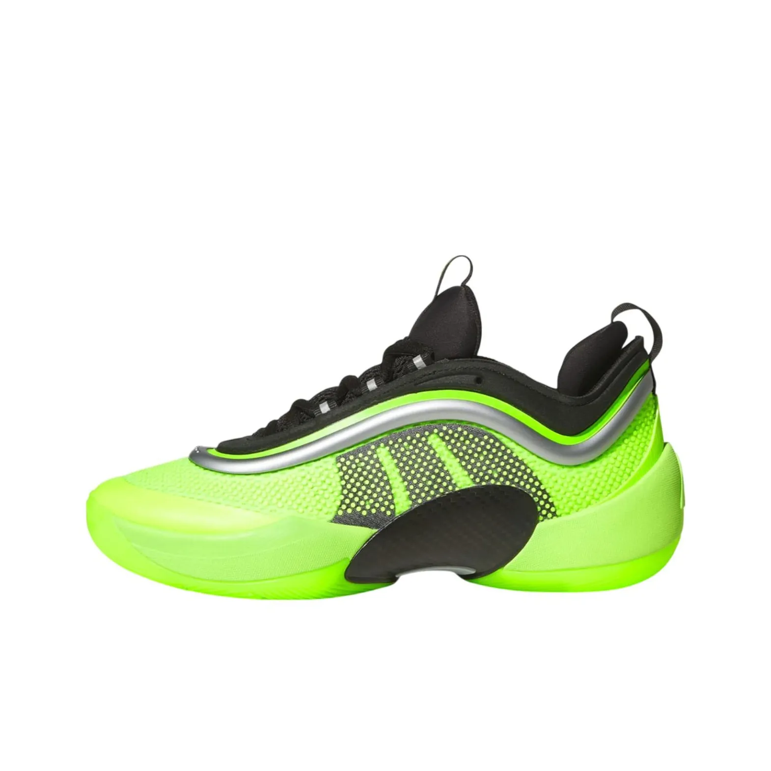 Adidas Slip-resistant Abrasion-resistant Low-top Basketball Shoes Unisex Black Green Adidas Противоскользящие Аbrasion-resistant Низкие Кеды Баскетбольные Кроссовки Унисекс Черный Зеленый