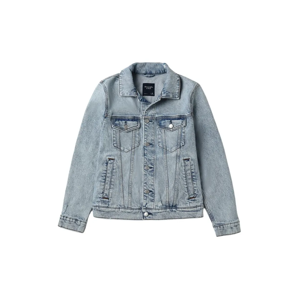 Abercrombie＆Fitch Denim Jacket Men's Light Blue