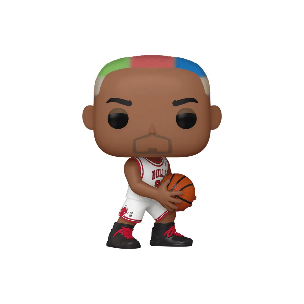 Funko NBA Legend Star Dennis RODMAN Chicago Bulls Дом Jersey Фигурки в стиле Chibi